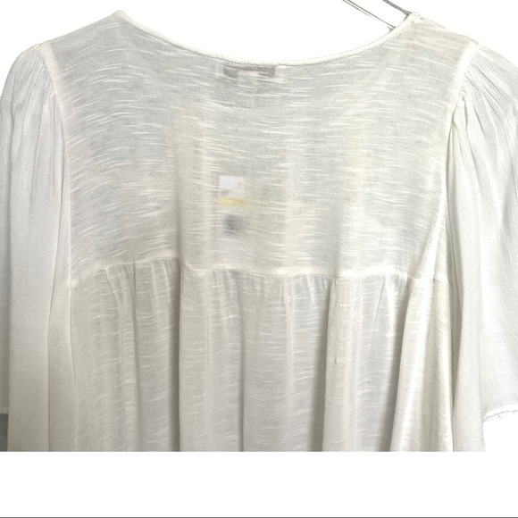 Vintage X America NWT White Lace Bodice Top Sz M - Picture 6 of 11